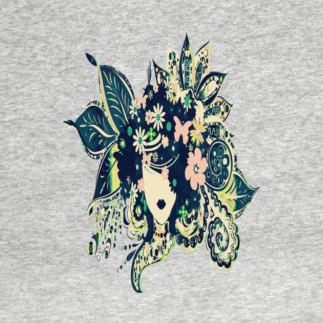 Floral T-Shirt by PRODesigner378